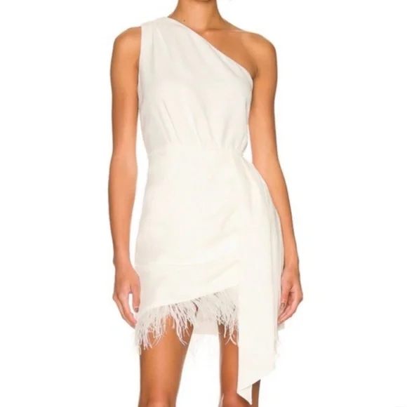 open lace back dress One Shoulder Dress main image 0